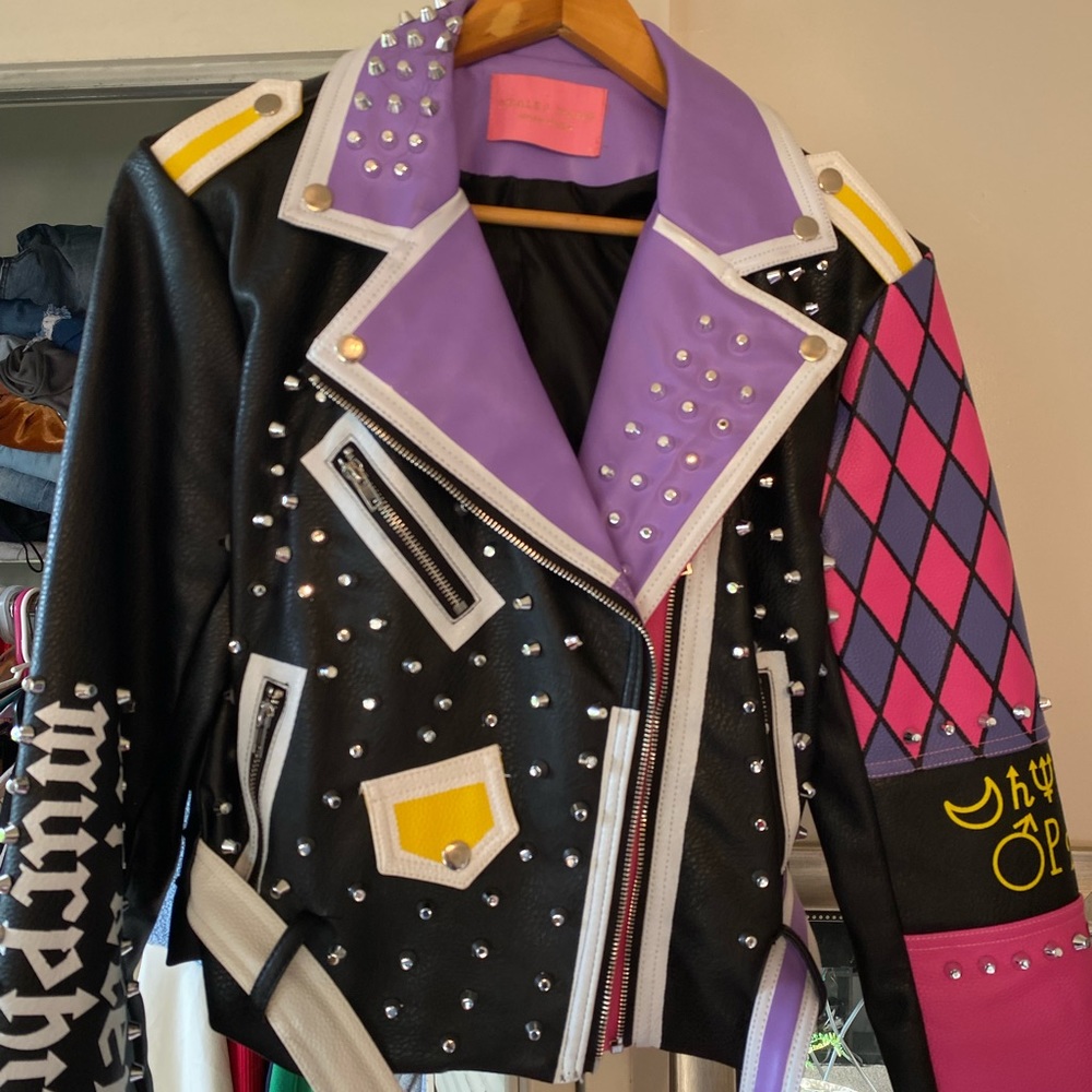 This studded jacket got me so many compliments